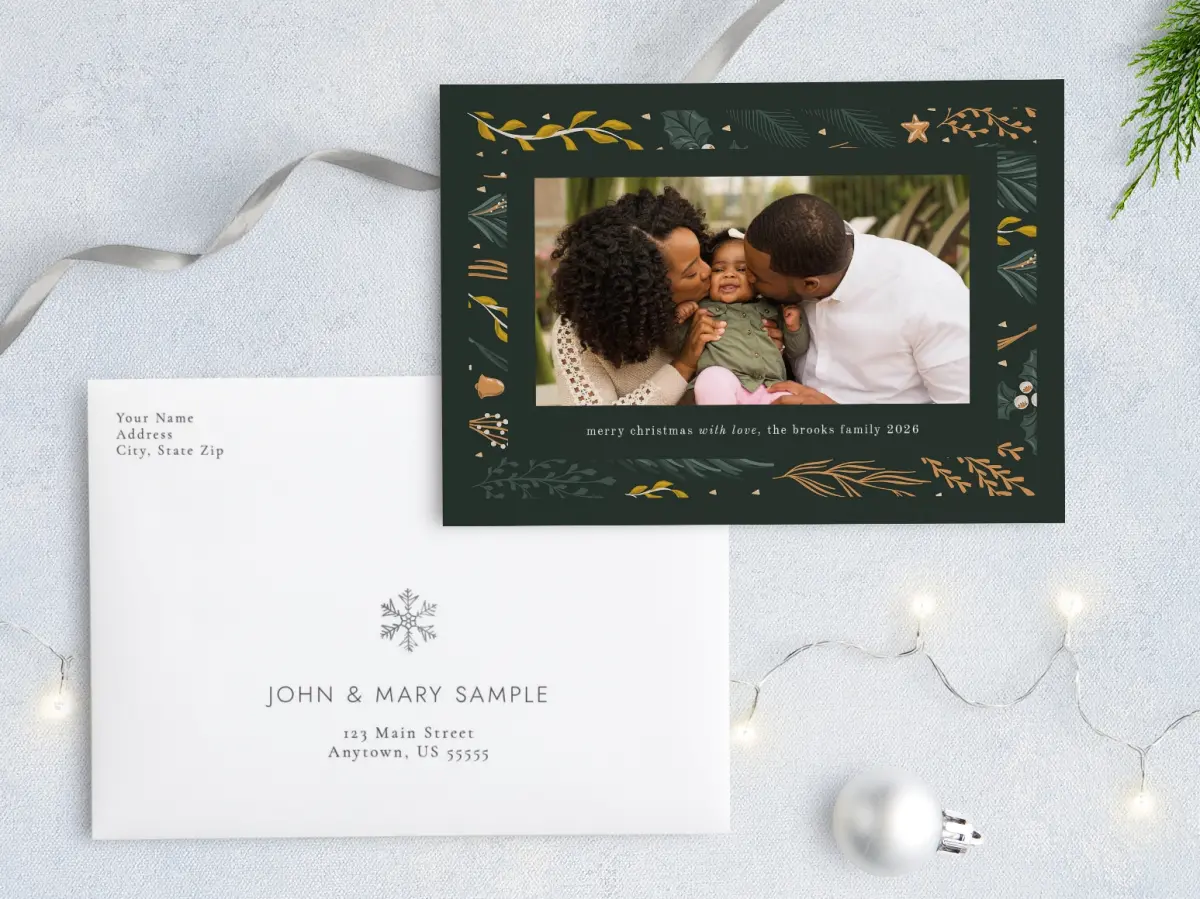 Front with Envelope Design