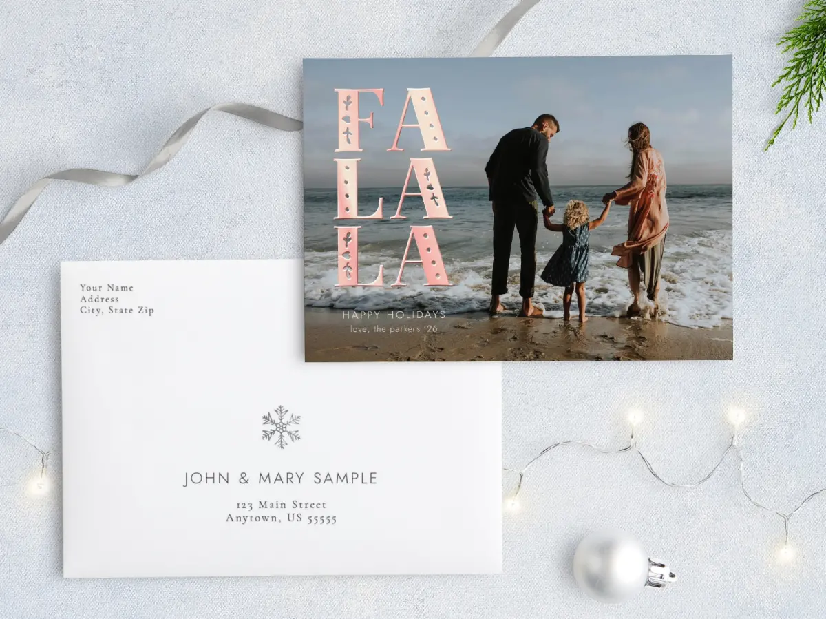 Front with Envelope Design