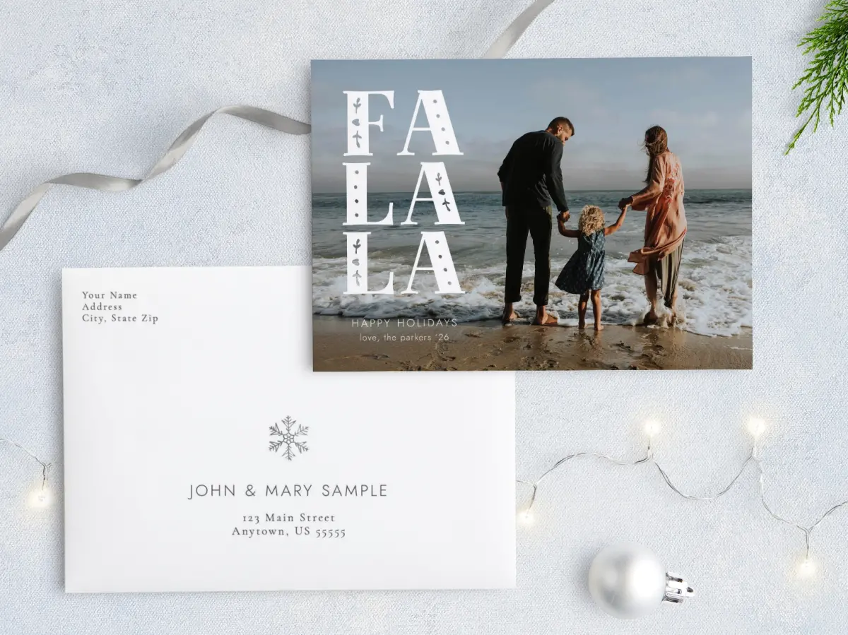 Front with Envelope Design