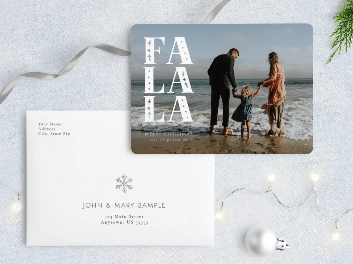Front with Envelope Design