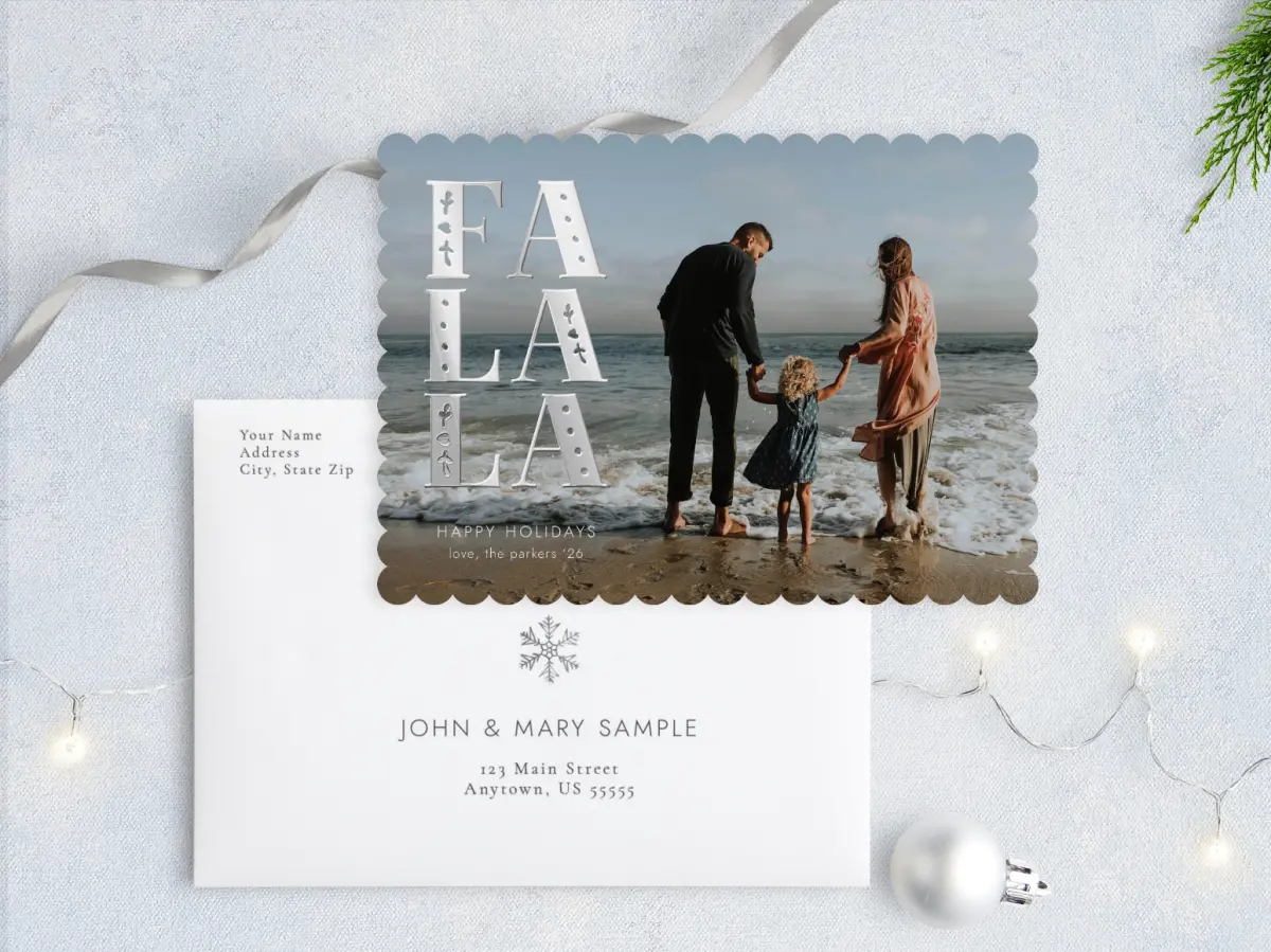 Front with Envelope Design