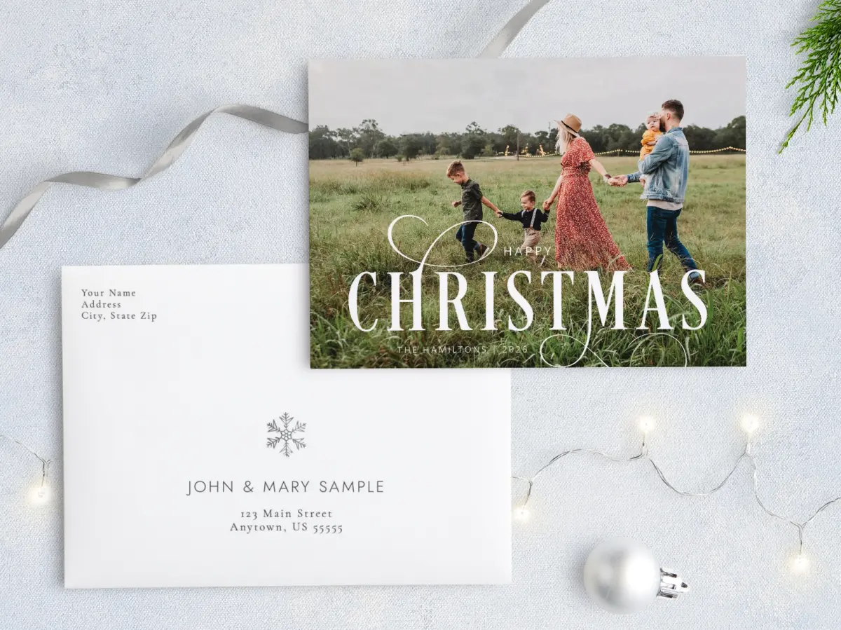 Front with Envelope Design