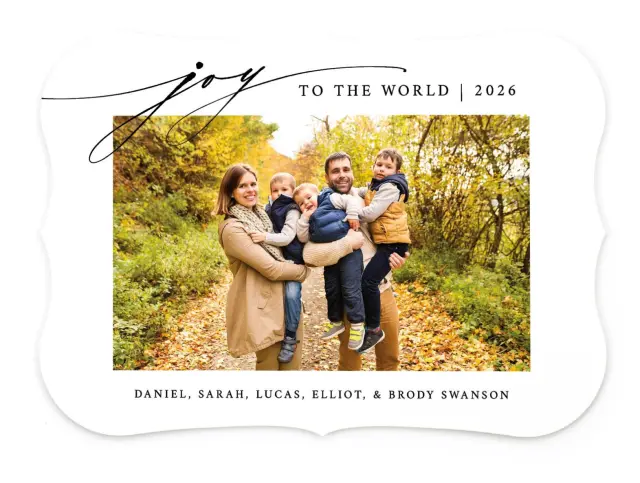 Joy to the World | Christmas Cards