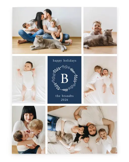 Cheerful Grid | Christmas Cards
