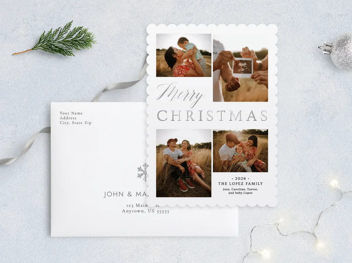 Front with Envelope Design