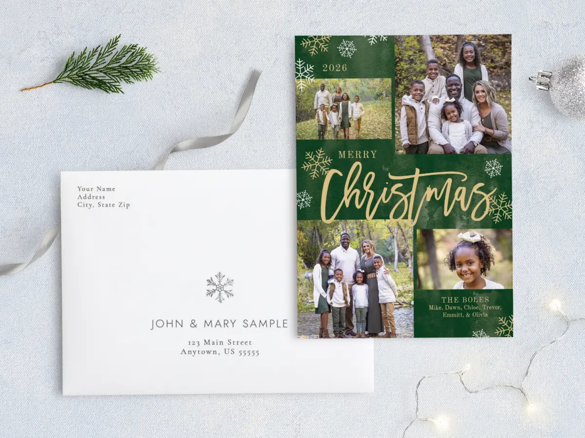 Front with Envelope Design
