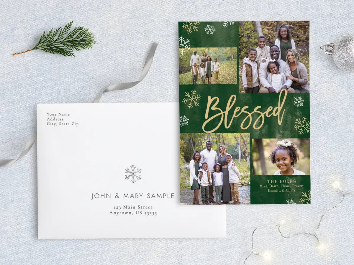Front with Envelope Design