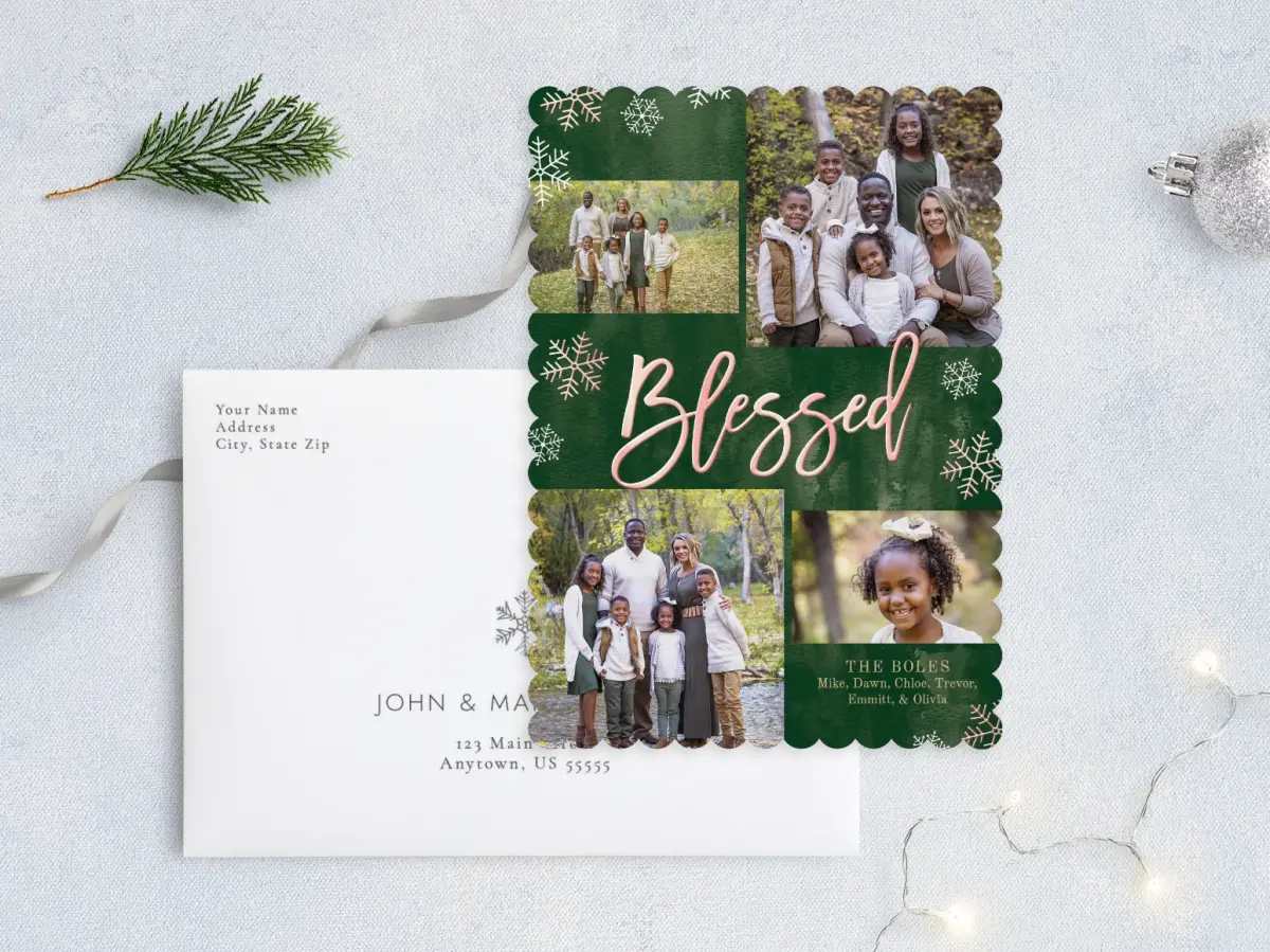 Front with Envelope Design
