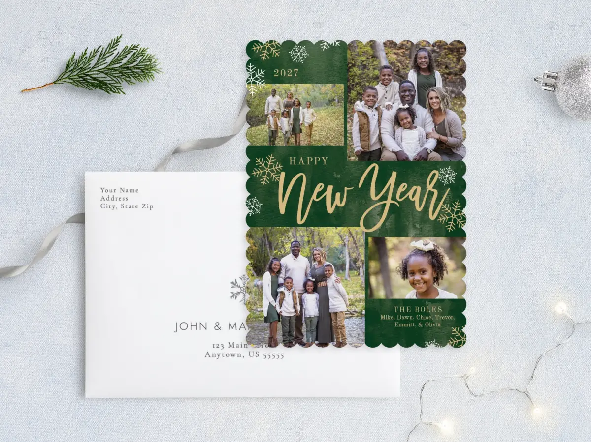Front with Envelope Design