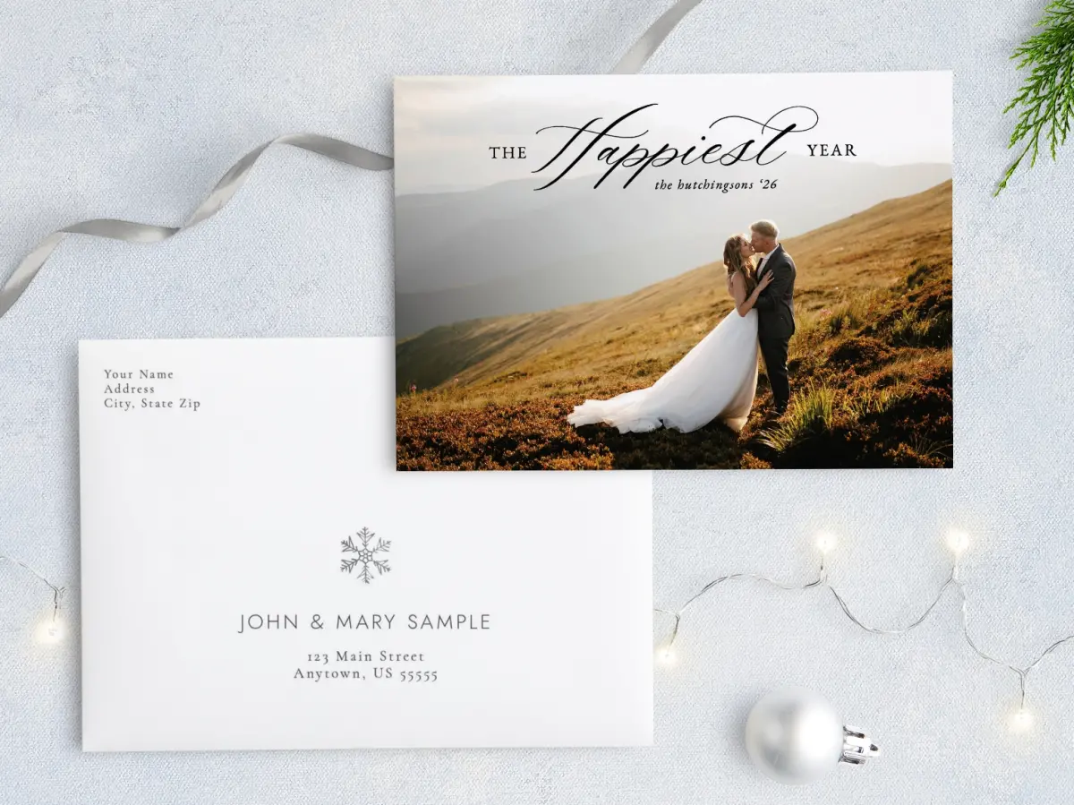 Front with Envelope Design