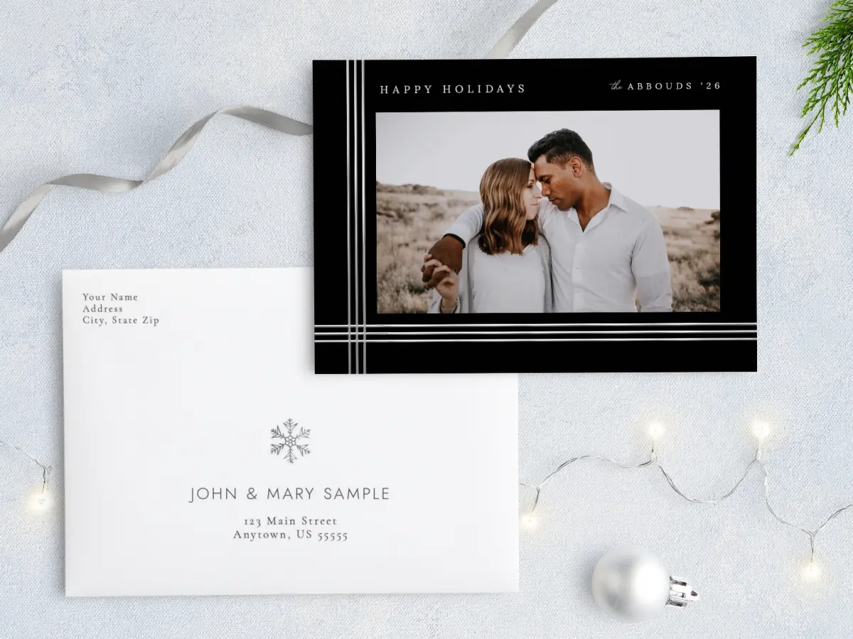 Front with Envelope Design