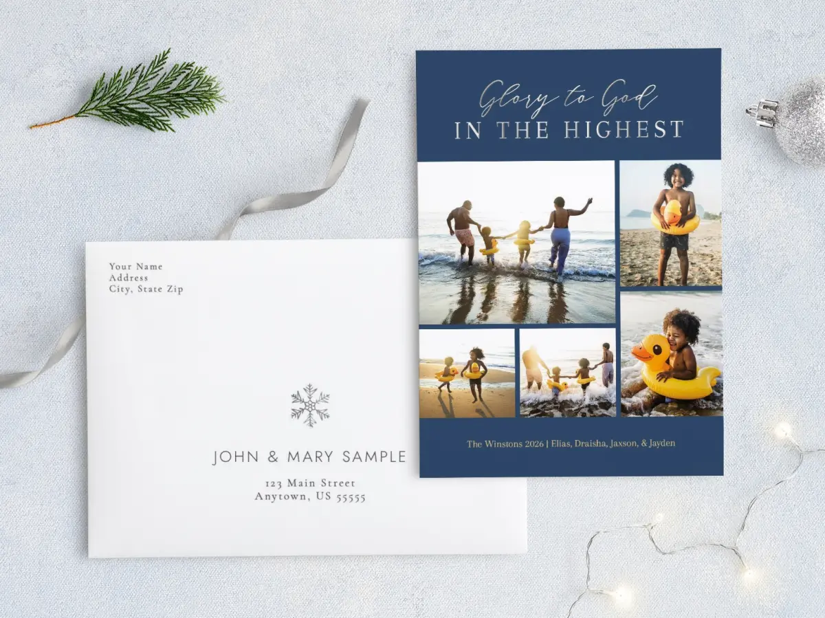 Front with Envelope Design