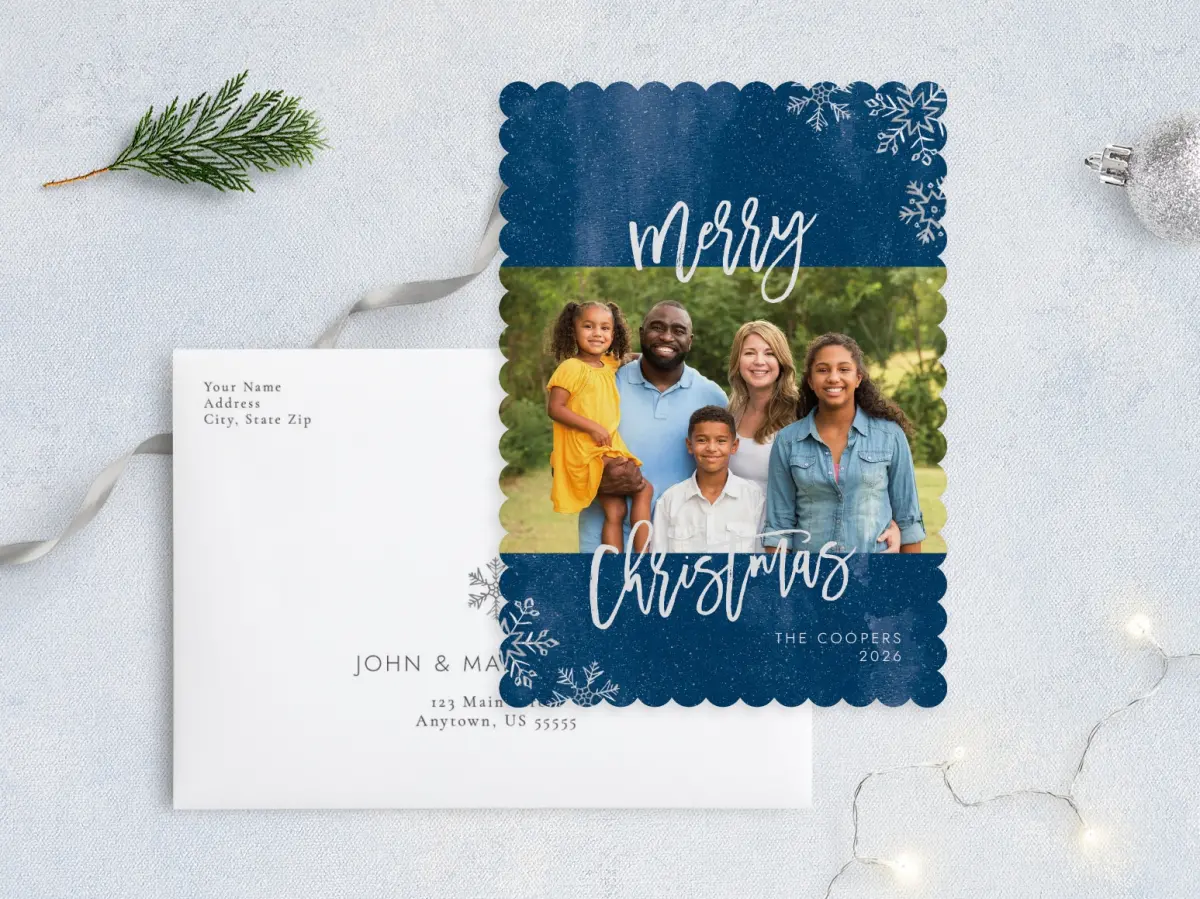 Front with Envelope Design