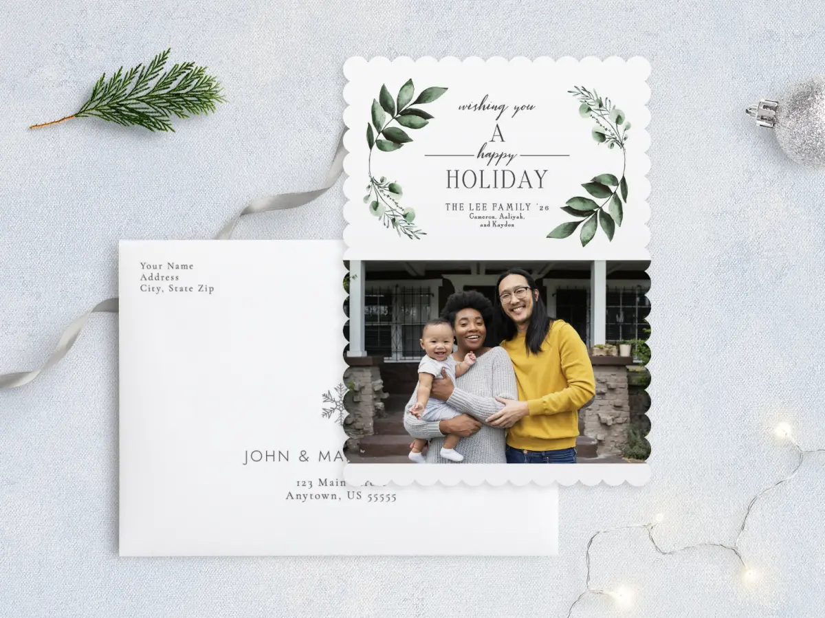 Front with Envelope Design