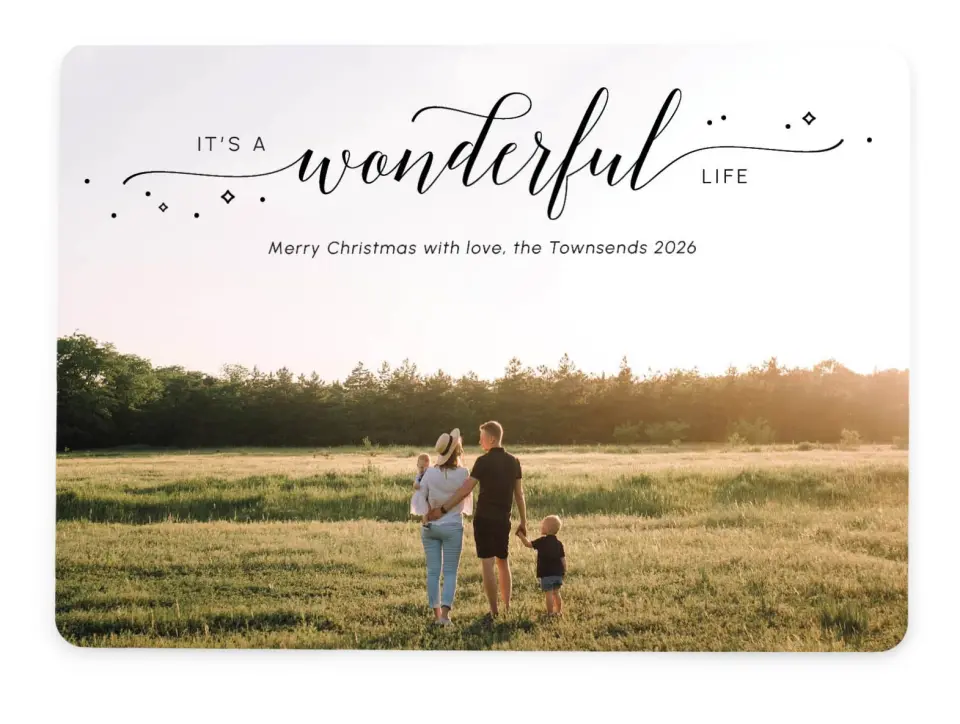 Wonderful Greetings | Christmas Cards