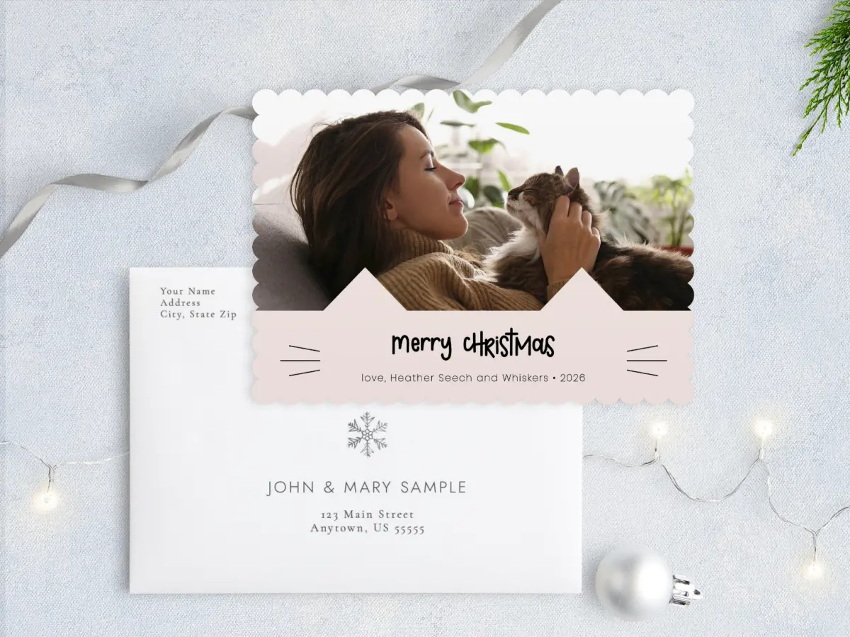 Front with Envelope Design