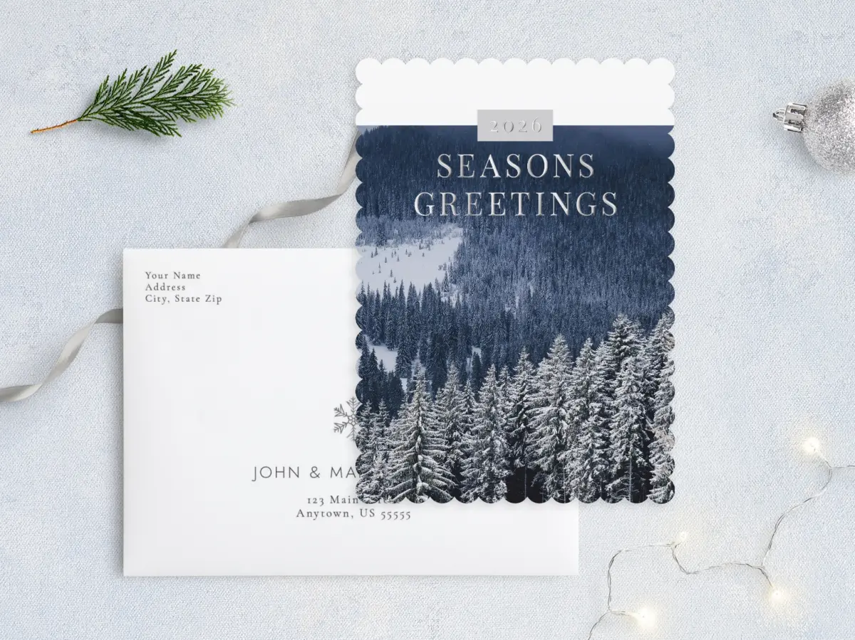 Front with Envelope Design