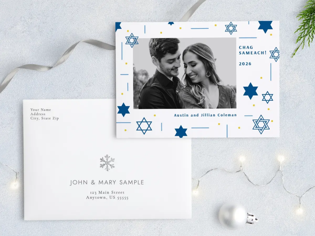 Front with Envelope Design