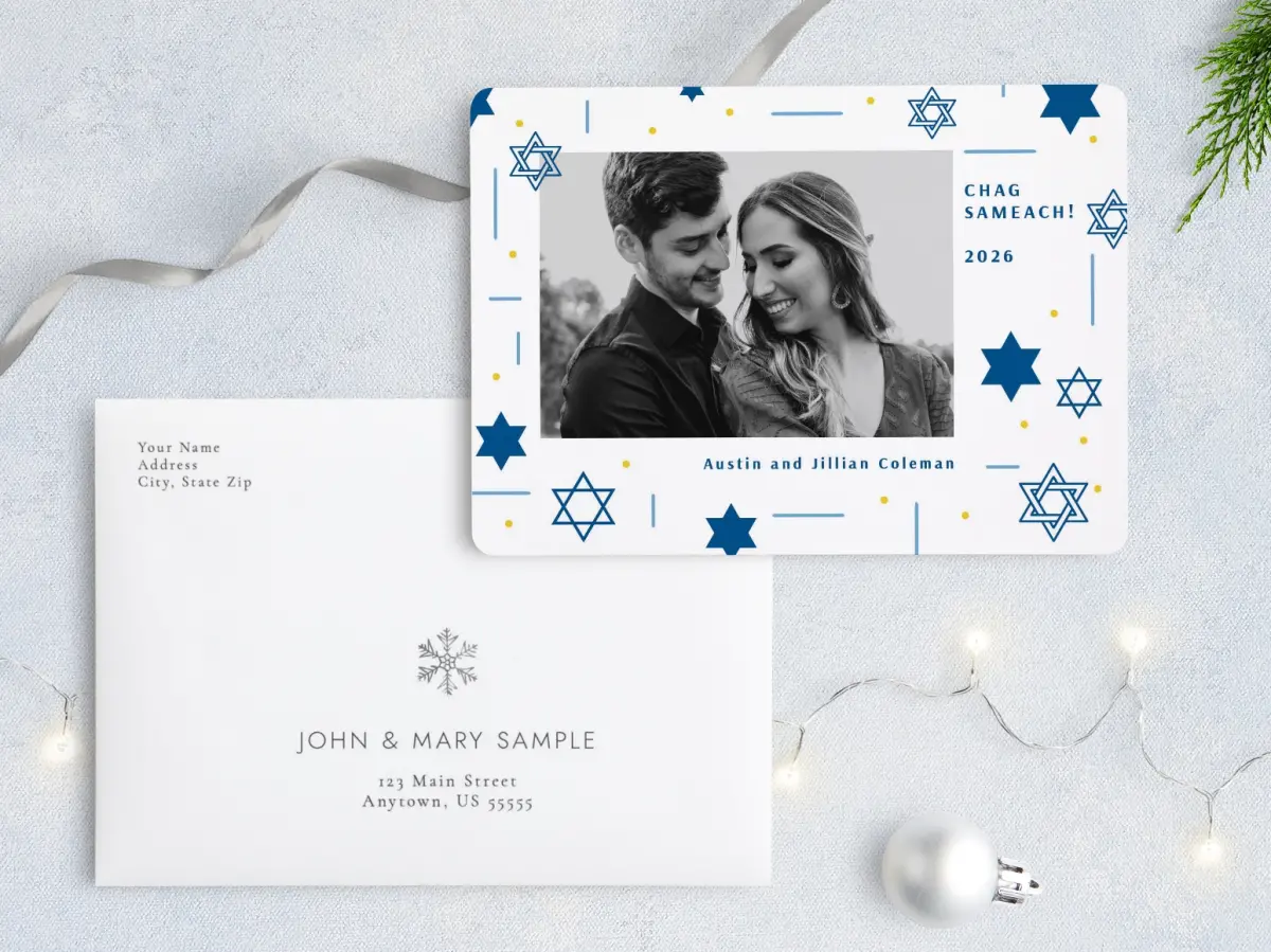 Front with Envelope Design