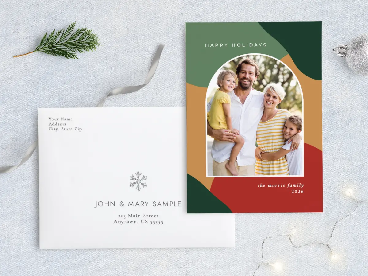 Front with Envelope Design