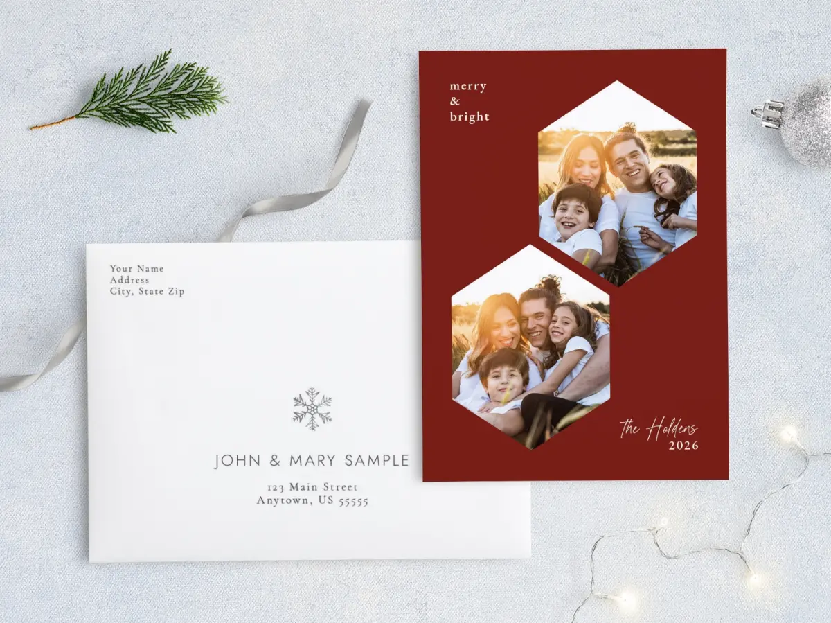 Front with Envelope Design
