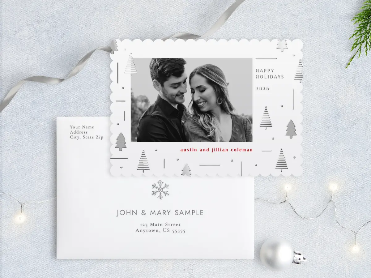 Front with Envelope Design