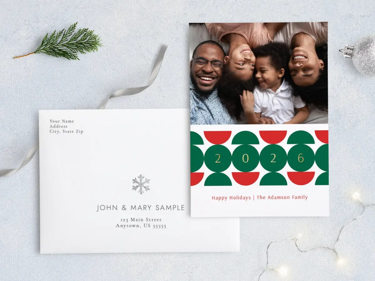 Front with Envelope Design