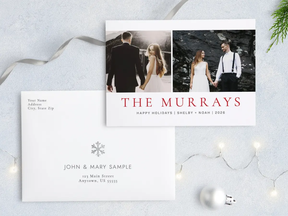 Front with Envelope Design