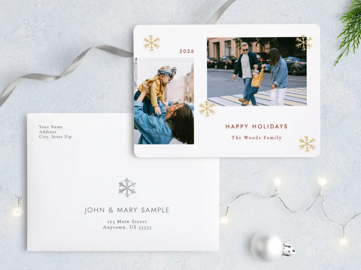 Front with Envelope Design