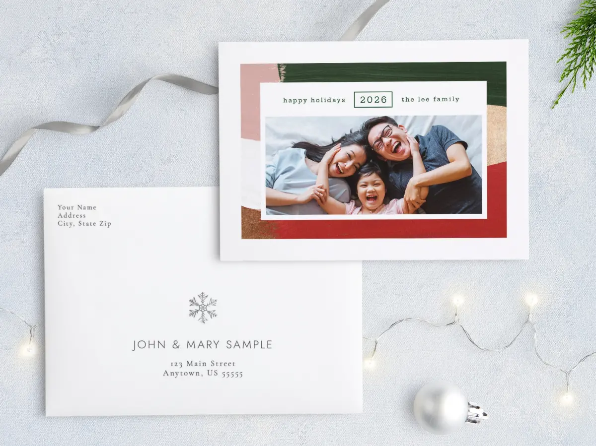 Front with Envelope Design