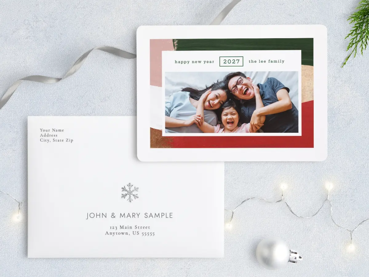Front with Envelope Design