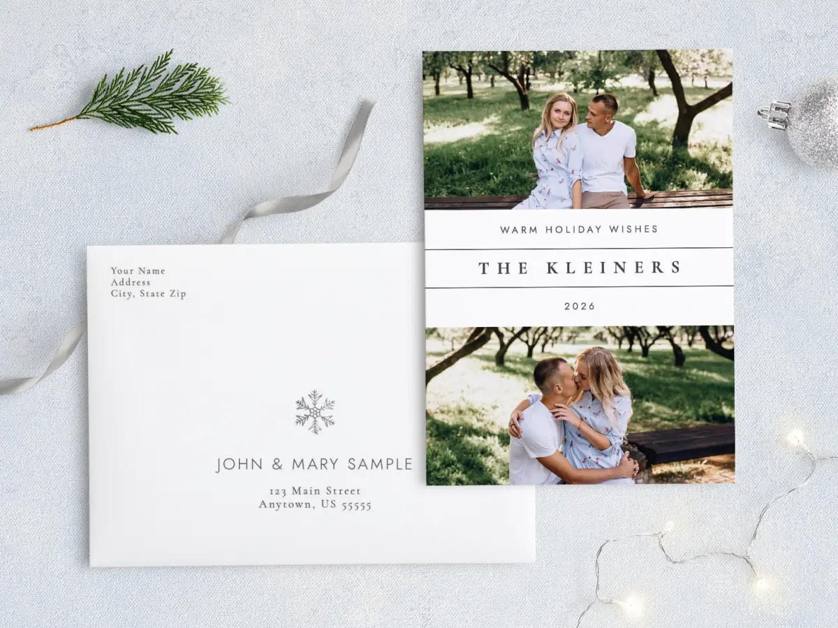 Front with Envelope Design