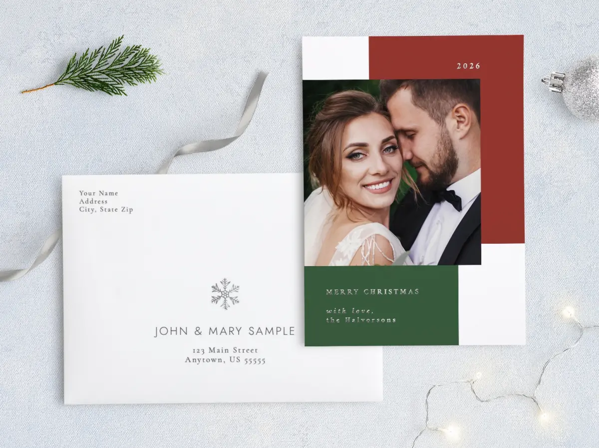 Front with Envelope Design