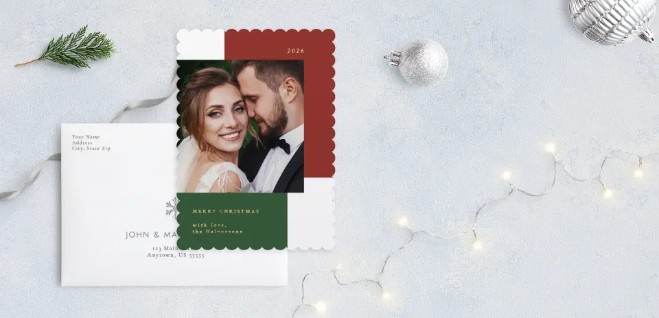 Front with Envelope Design