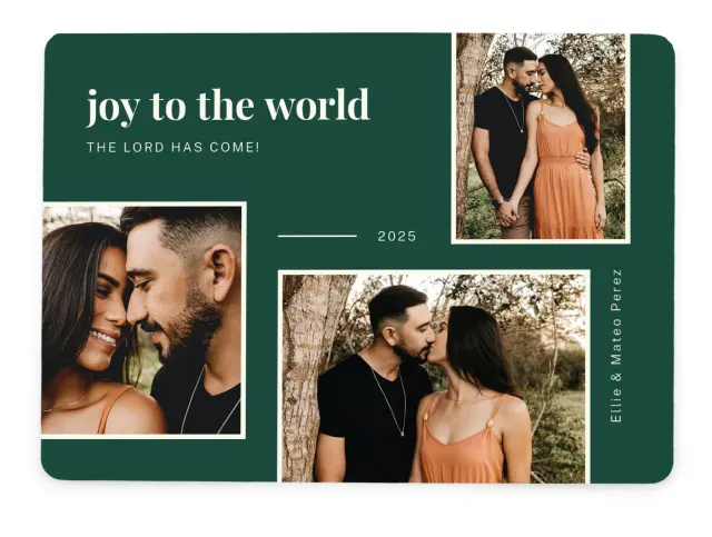 Joy Comes | Christmas Cards