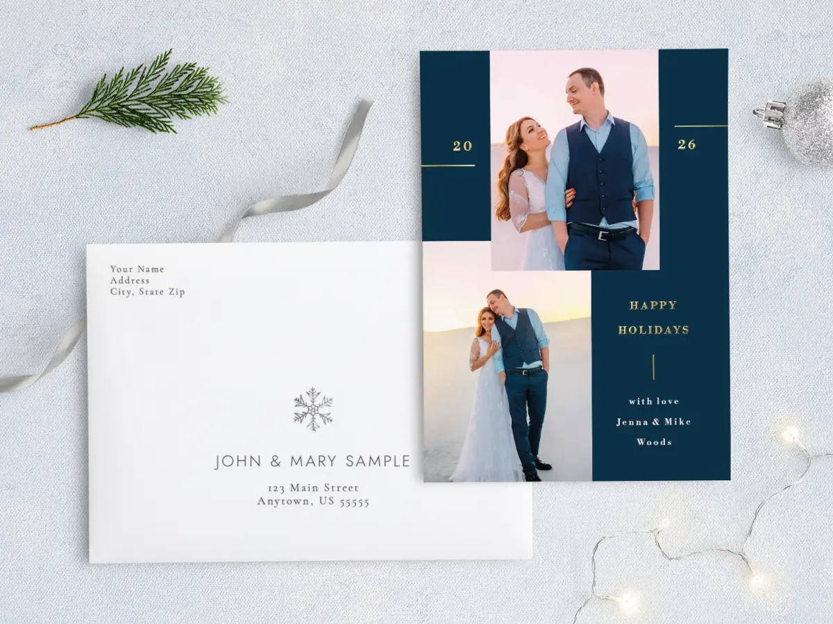 Front with Envelope Design