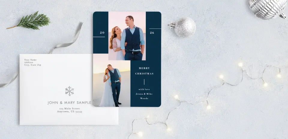 Front with Envelope Design