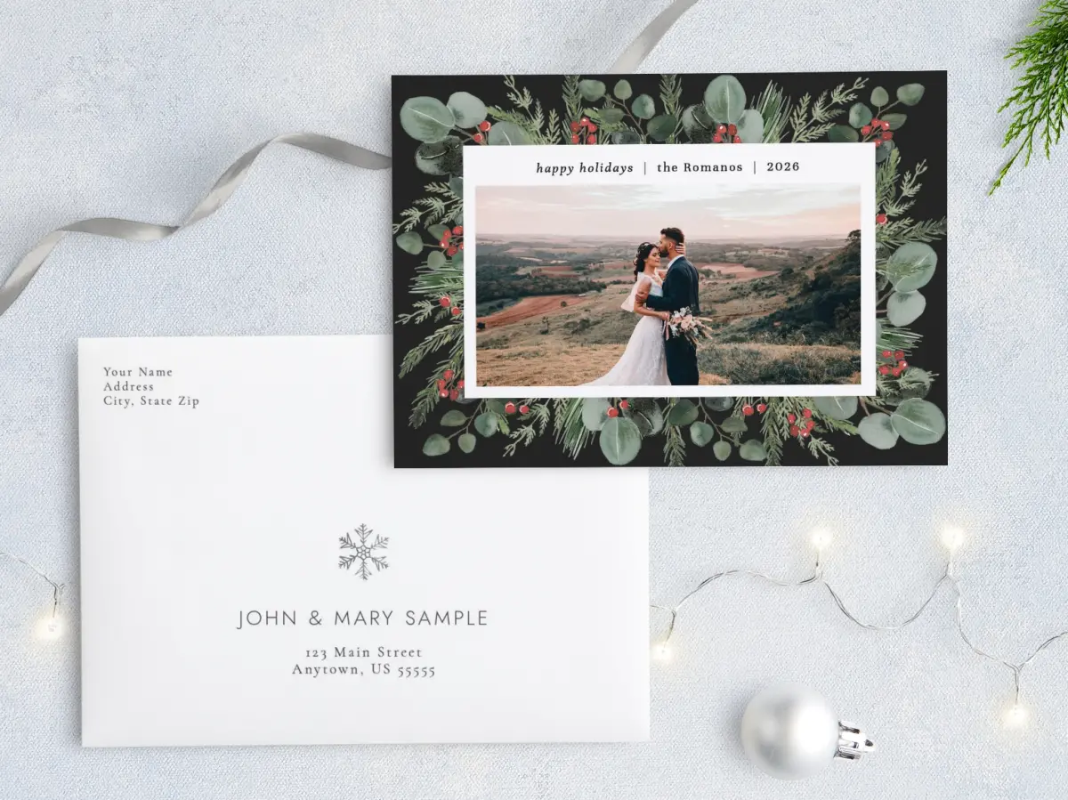 Front with Envelope Design