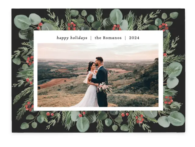 Laurel Crown | Christmas Cards
