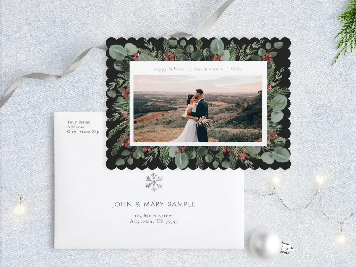 Front with Envelope Design