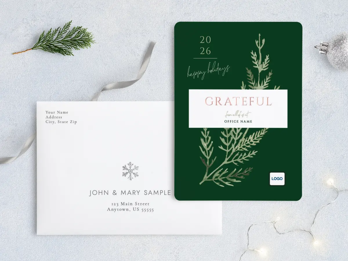 Front with Envelope Design