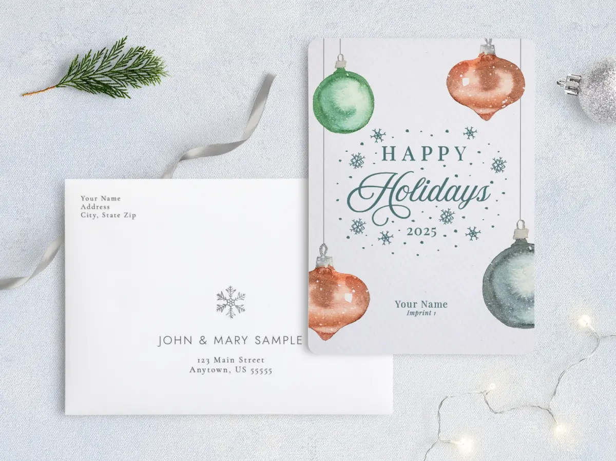 Front with Envelope Design