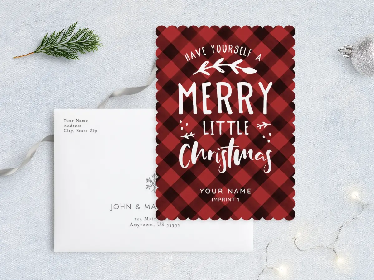 Front with Envelope Design
