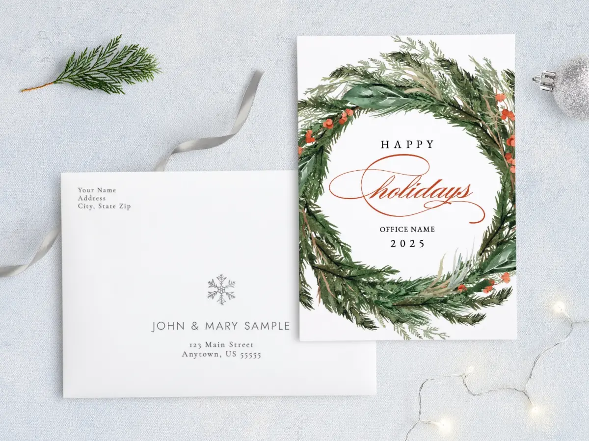Front with Envelope Design