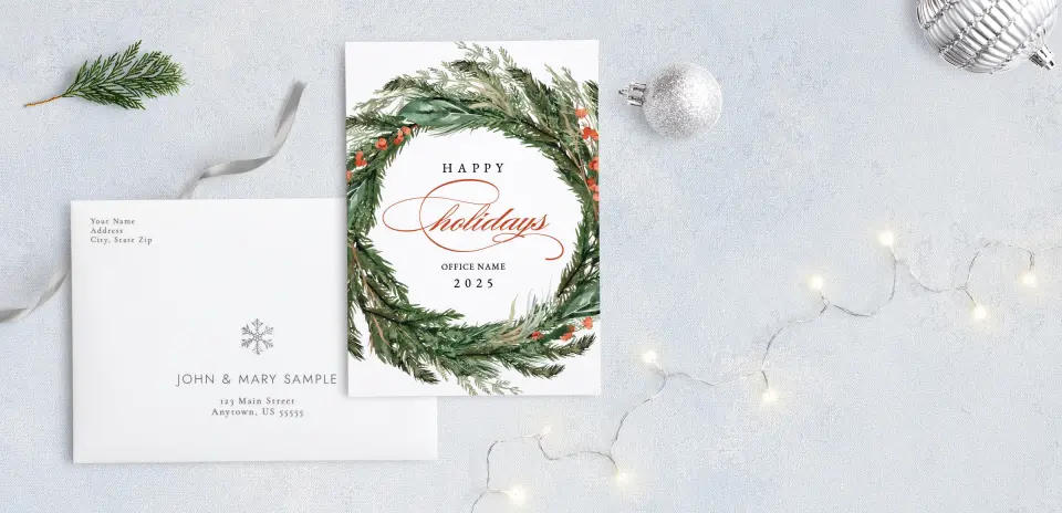Front with Envelope Design