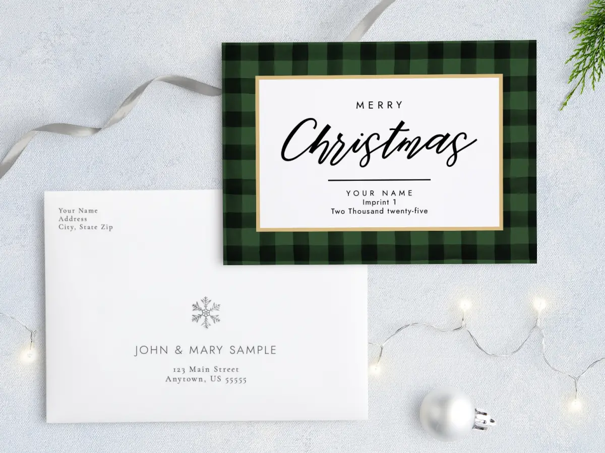 Front with Envelope Design