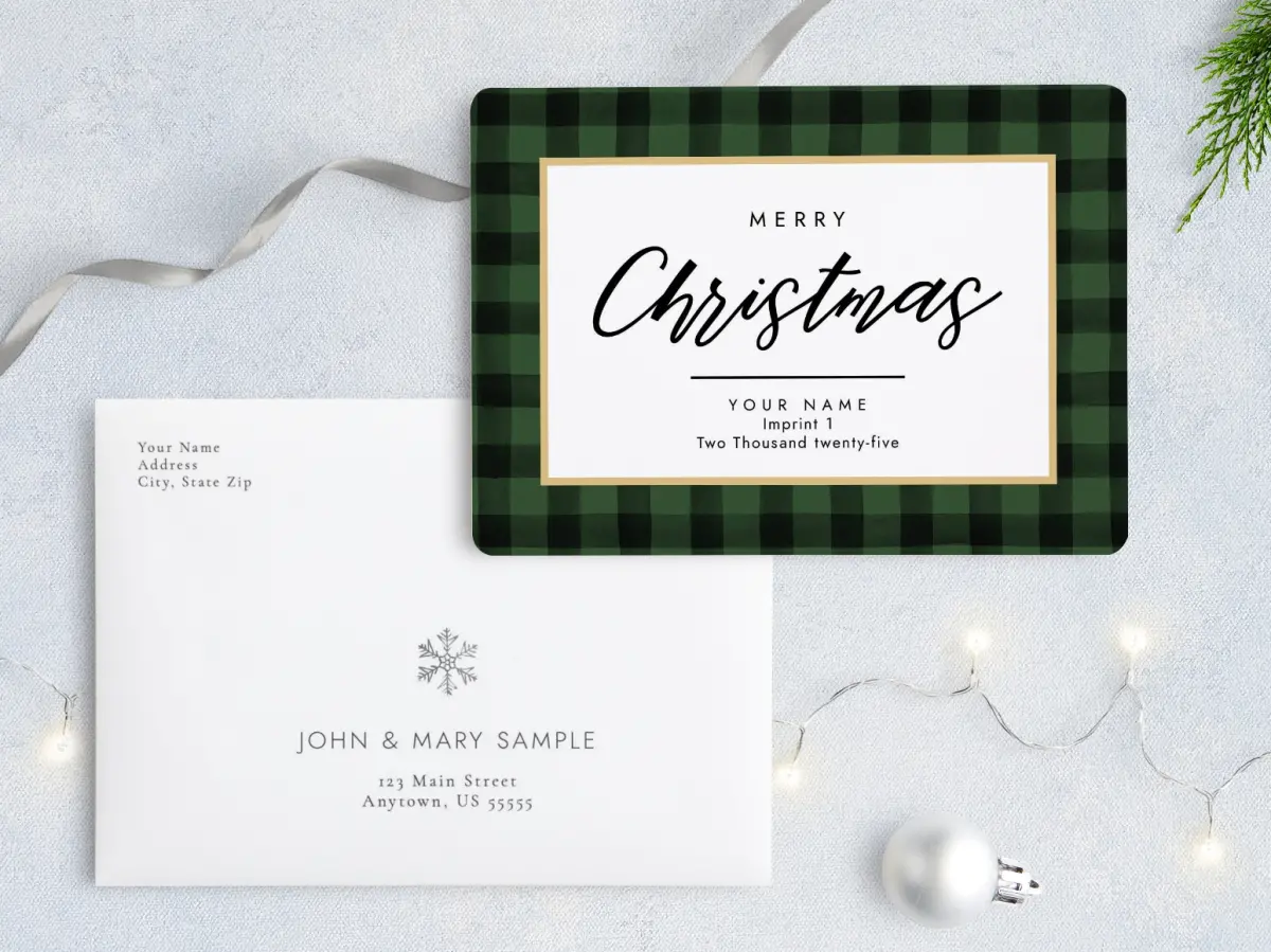 Front with Envelope Design