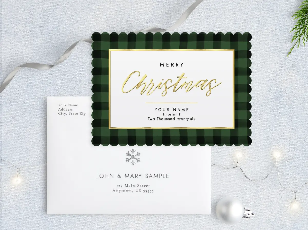 Front with Envelope Design