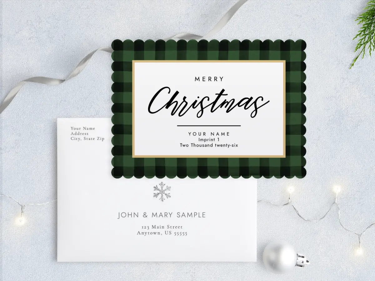 Front with Envelope Design