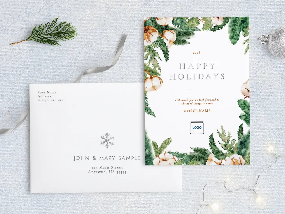 Front with Envelope Design